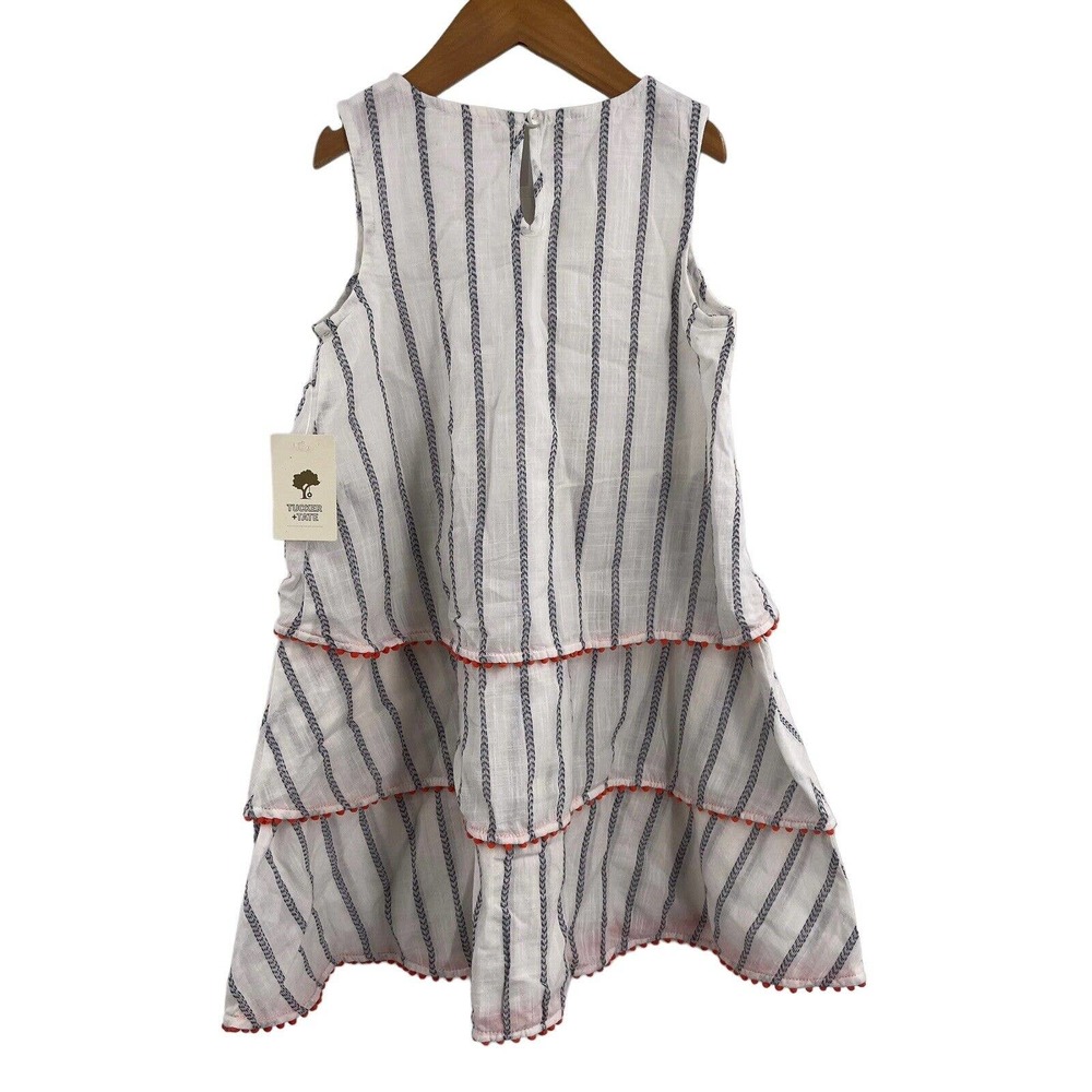 Tucker + Tate Striped‎ Sleeveless Dress 5 New - Picture 3 of 5